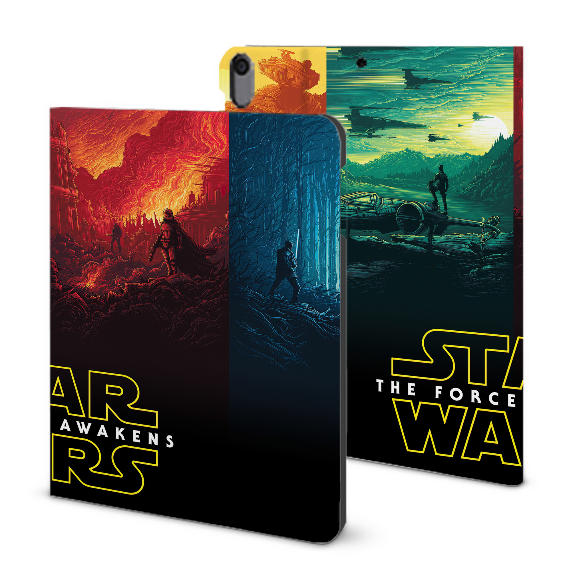 （画像用） スター・ウォーズ Star Wars IPad ケース ブック型 PUレザー TPU 耐衝撃 軽量 薄型 ペン収納なし 全面保護 IPad 各モデル対応
